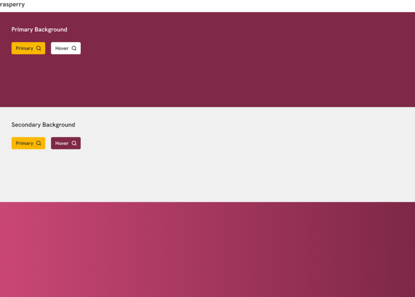 Farbschema der Designvariante